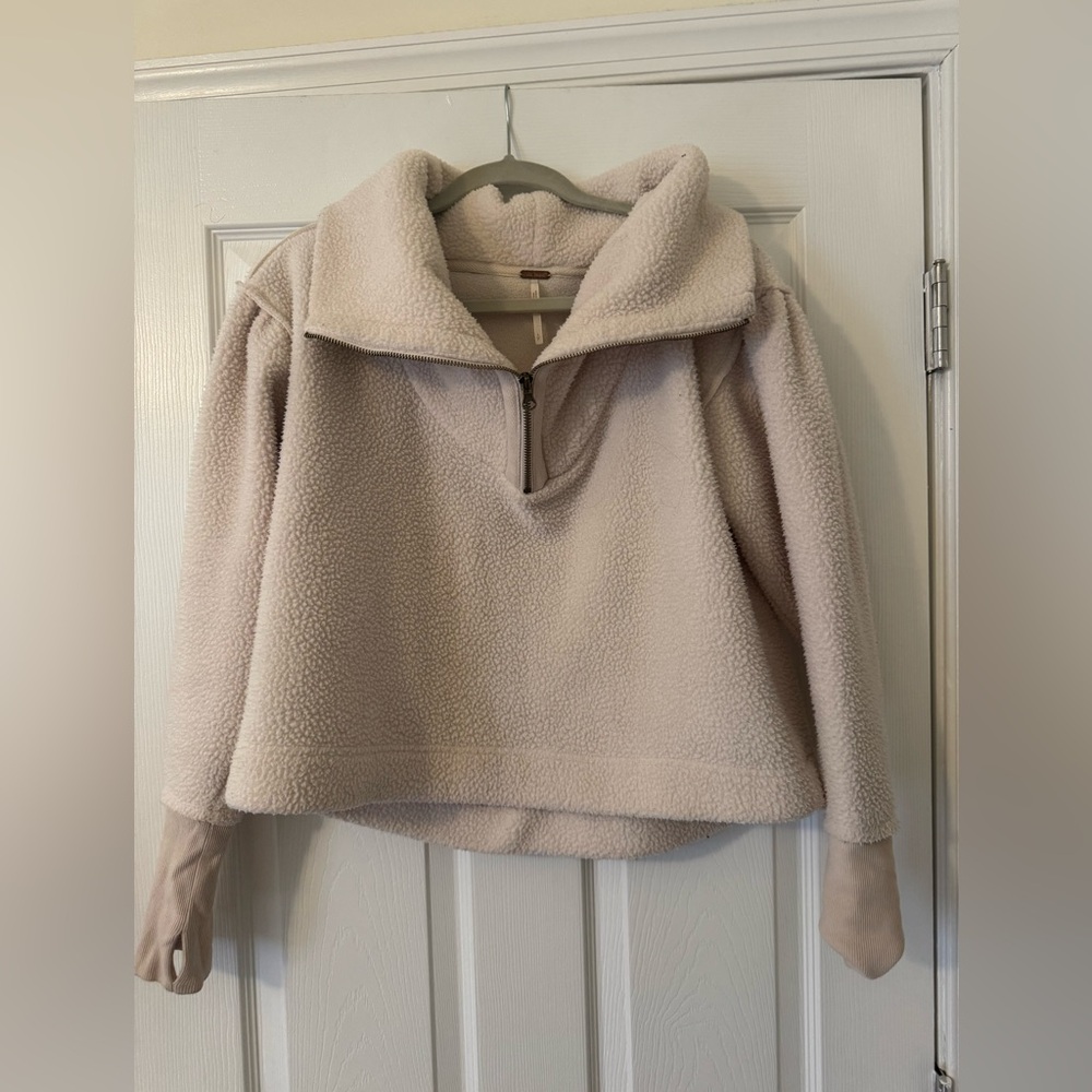 Free People Quarter Zip Fleece